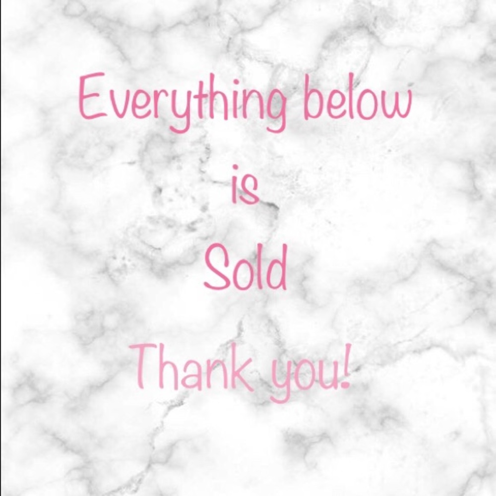 ✨ Sold ✨